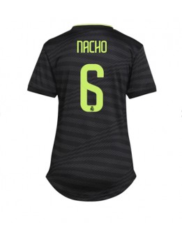 Real Madrid Nacho #6 Ausweichtrikot für Frauen 2022-23 Kurzarm